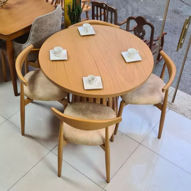 میز ناهار خوری 4 نفره مدل موج پسکرایه