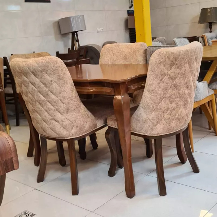 میز ناهار خوری 4 نفره مدل لاکچری پسکرایه