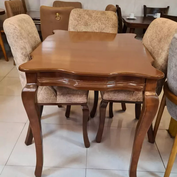 میز ناهار خوری 4 نفره مدل لاکچری پسکرایه