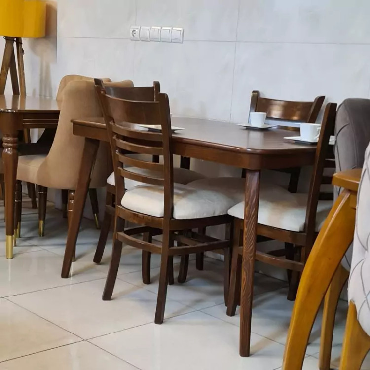 میز ناهار خوری 4نفره مدل لهستانی مونا پسکرایه