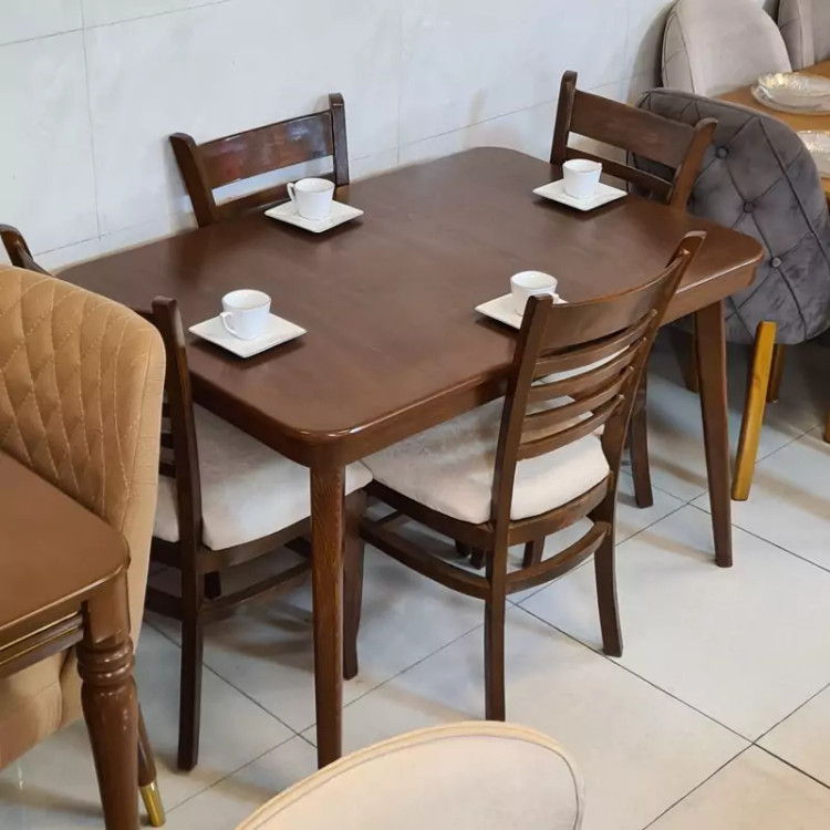 میز ناهار خوری 4نفره مدل لهستانی مونا پسکرایه