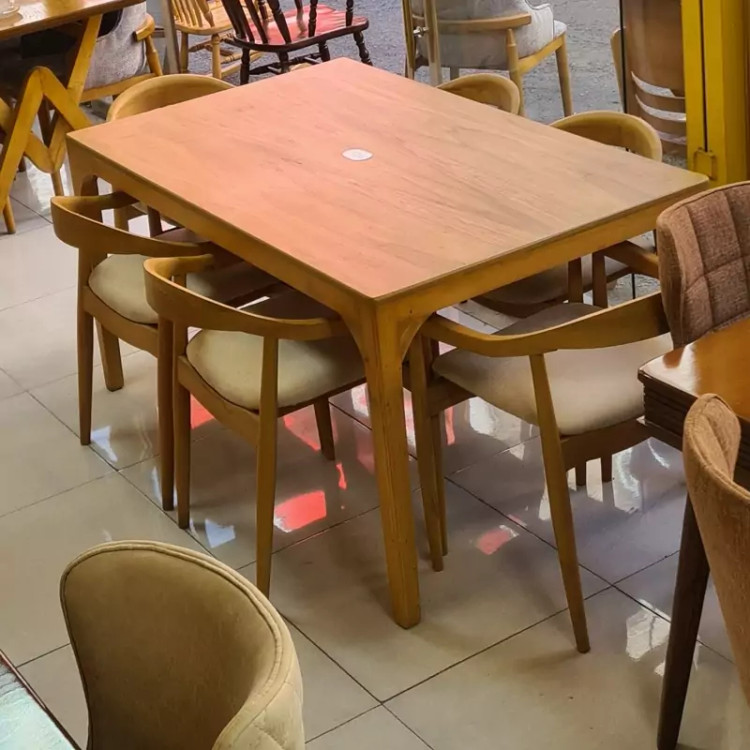 میز ناهار خوری 6 نفره مدل راشین پسکرایه