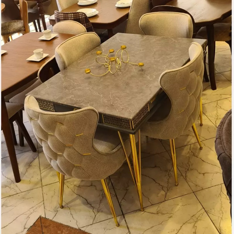 میز ناهار خوری 4نفره مدل زنبوری پسکرایه