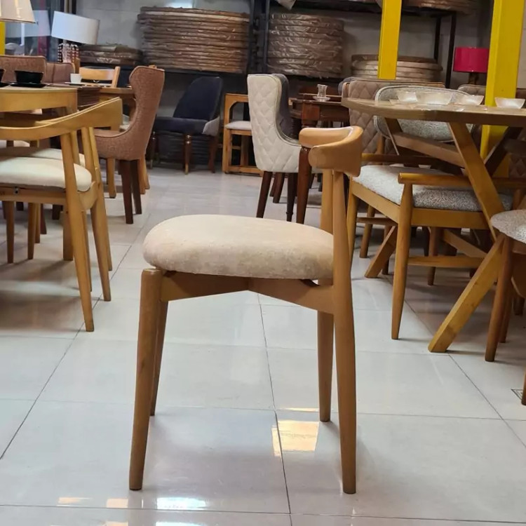صندلی مدل موج چوبه راش پسکرایه