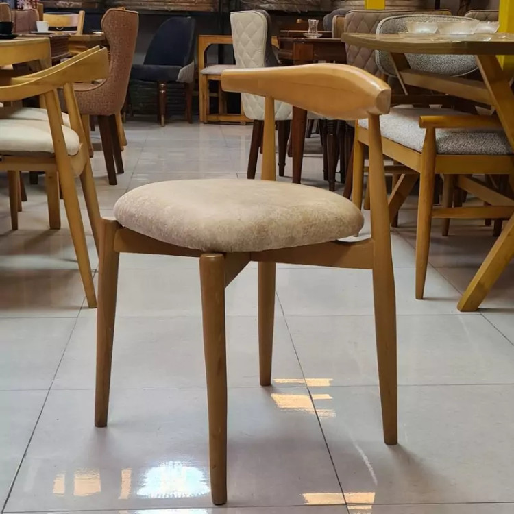 صندلی مدل موج چوبه راش پسکرایه