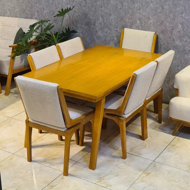 میز ناهار خوری 6نفره مدل کنزو پسکرایه