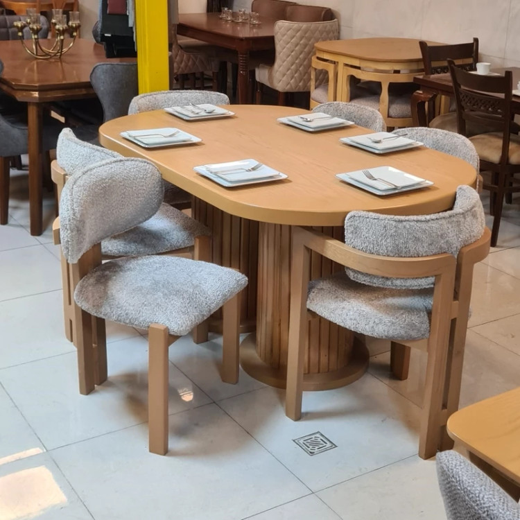 میز ناهار خوری 6نفره مدل پرومکس پسکرایه