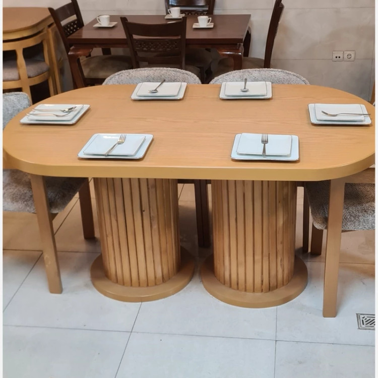 میز ناهار خوری 6نفره مدل پرومکس پسکرایه