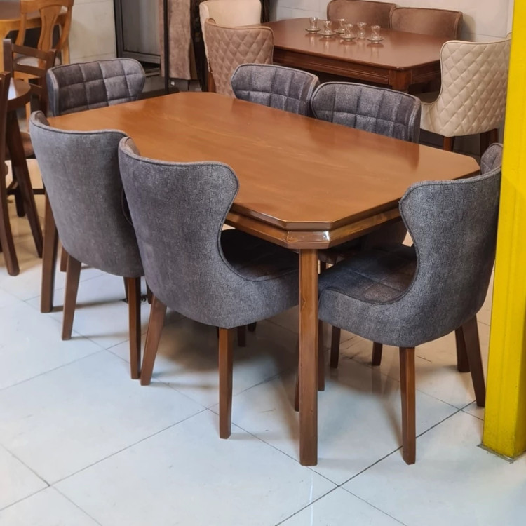 میز ناهار خوری 6نفره مدل سلطان پسکرایه