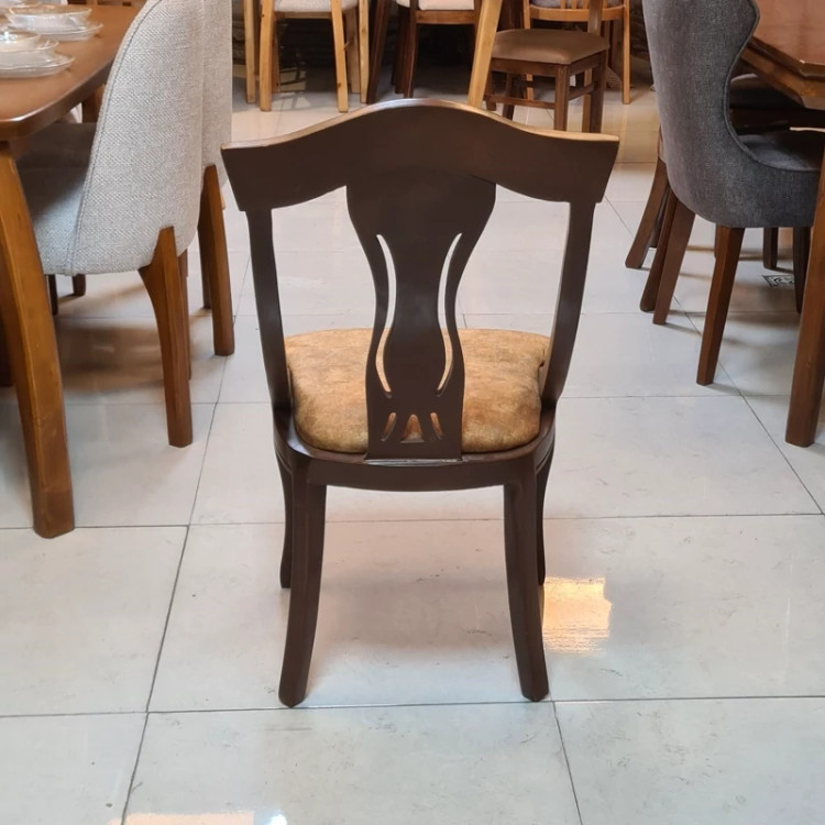 صندلی مدل گیتاری فندقی تیره پسکرایه