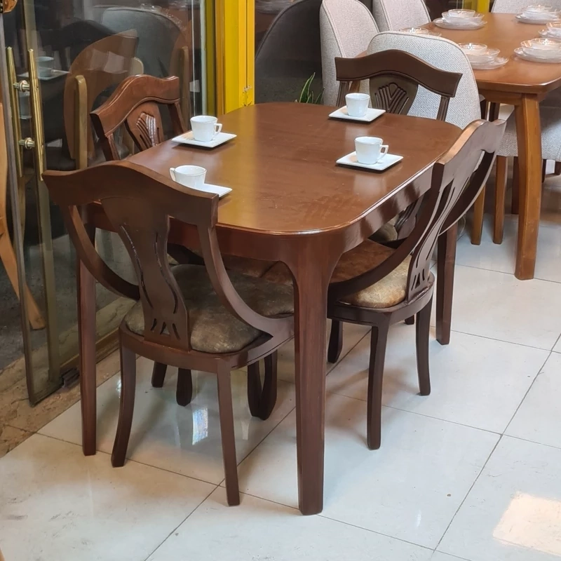 میز ناهار خوری 4نفره مدل گیتاری پسکرایه