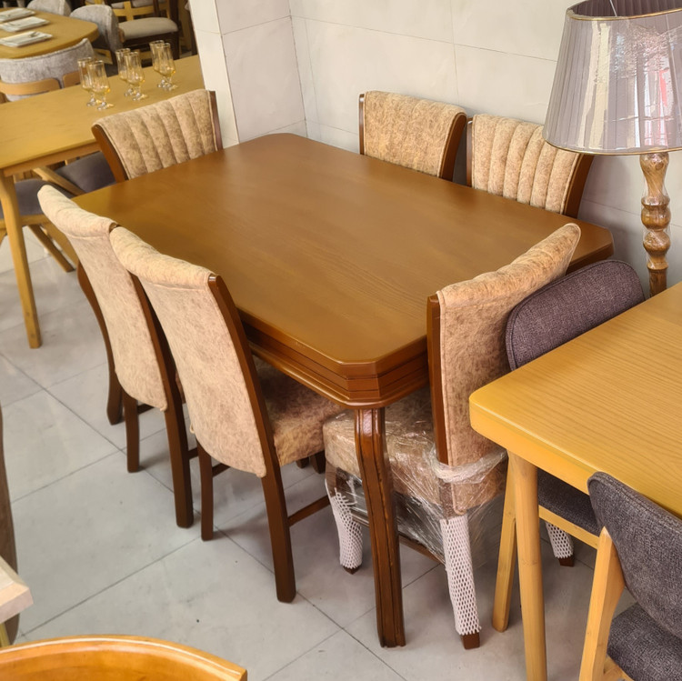 میز ناهار خوری 6 نفره مدله زیبای یاقوت پسکرایه