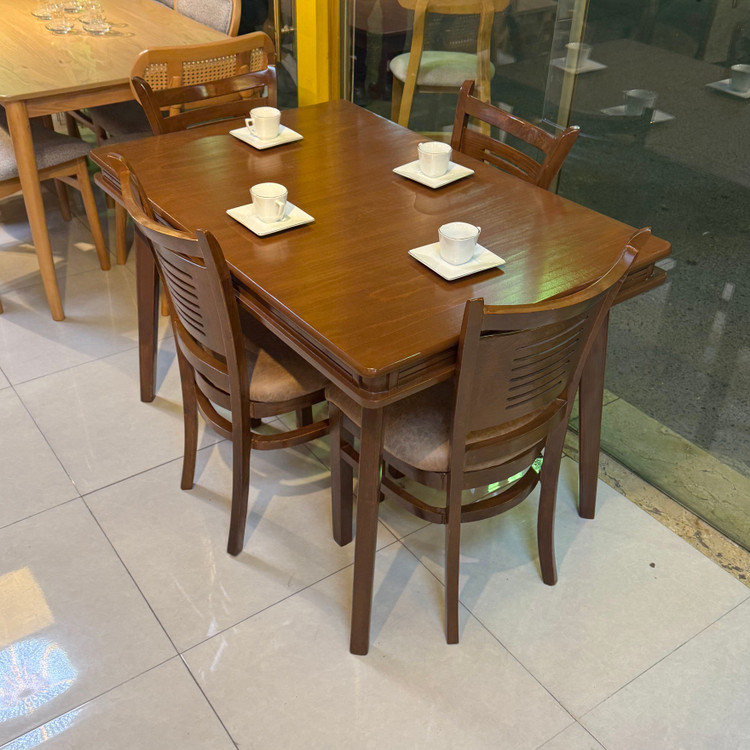 میز ناهار خوری 4نفره مدل آبشار پسکرایه
