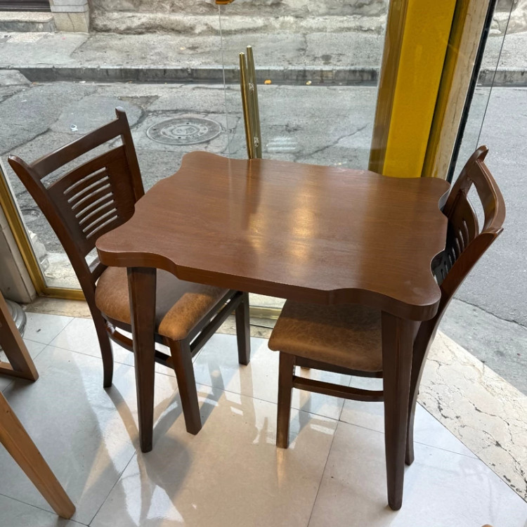 میز ناهار خوری 2نفره مدل آبشاری پسکرایه