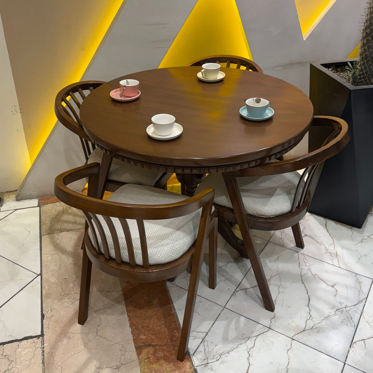میز ناهار خوری مدل سبدی ۴تفره پسکرایه