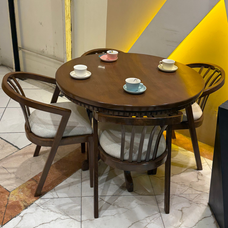 میز ناهار خوری مدل سبدی ۴تفره پسکرایه