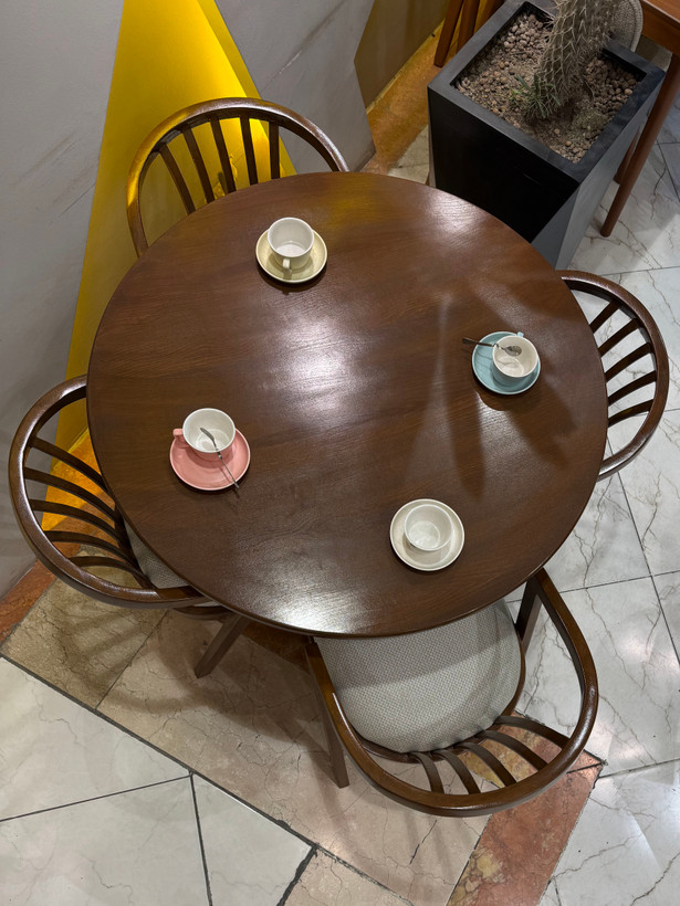 میز ناهار خوری مدل سبدی ۴تفره پسکرایه