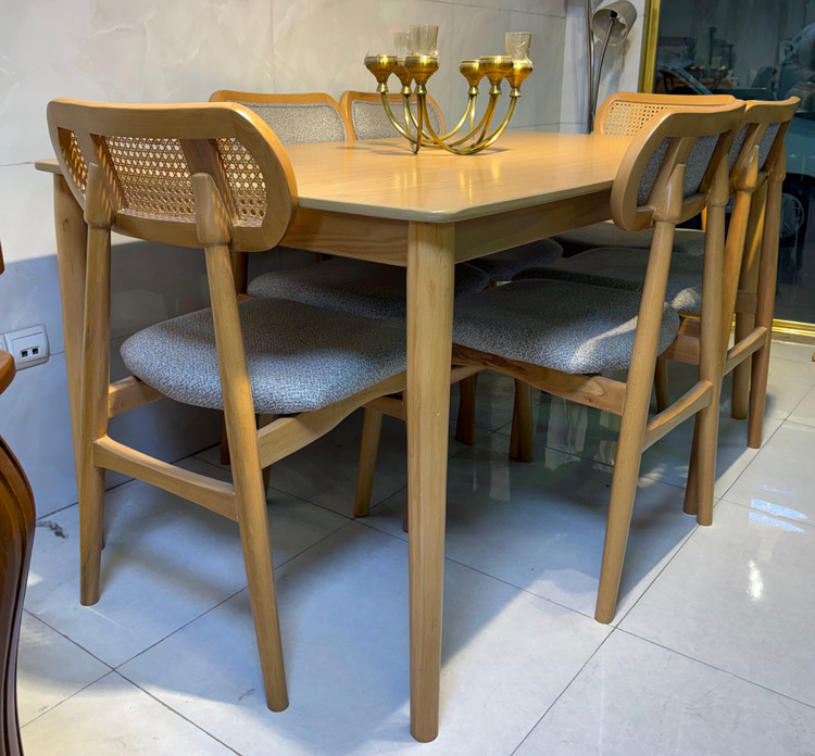 میز ناهار خوری ۶نفره مدل ملوچ پسکرایه