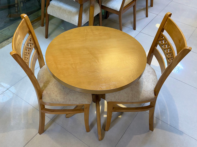 میز نهار خوری ۲نفره مدل ستاره پسکرایه